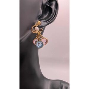 Vintage Avon Pastels Clip‎ On Earrings